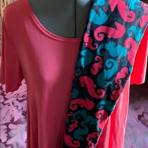 LuLaRoe Pants - Lularoe seahorse outfit LuLaRoe Pants - Lularoe seahorse outfit